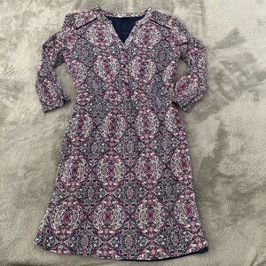 Market & Spruce Dress Women's SMALL Purple